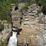 Closeup of Linville Falls