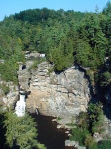 Linville Falls from Chimney View