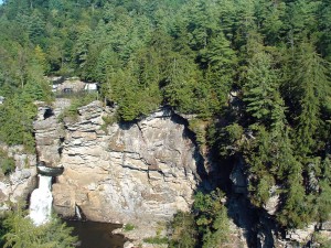 Linville Falls from Chimney View