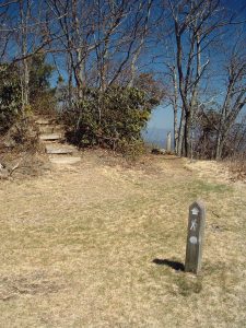 Shut-In Trail at Mount Pisgah Parking