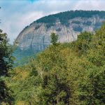 View of Looking Glass Rock from FS 475