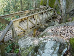 Bridge at High Shoals Falls