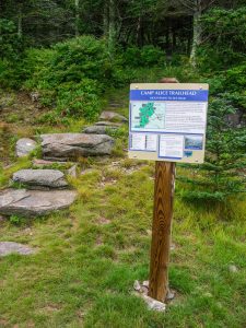 Camp Alice Trail Sign