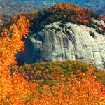 Looking Glass Rock in Fall Color