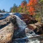 Cascade at the Bottom of Bridal Veil Falls