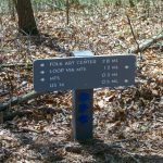 Visitor Center Loop Parking Area Sign