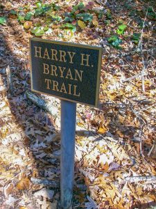 Harry H. Bryan Trail Sign