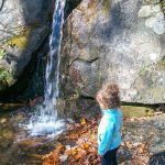 Kid-Sized Waterfall on the Julia Woodward Trail