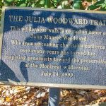 The Julia Woodward Trail Sign