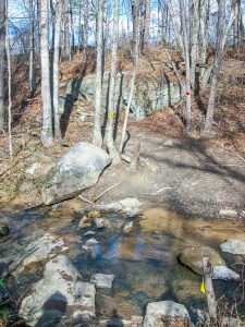 Creek Crossing and Rock Outcrop