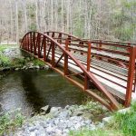 Art Loeb & Estatoe Trail Steel Arch Bridge