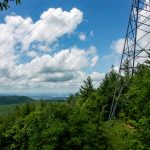 View Down the Powerline ROW