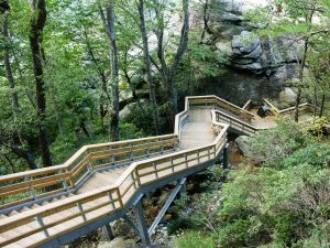 Outcroppings Stair Structure