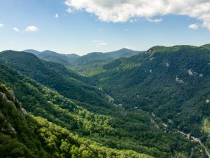 View of Hickory Nut Gorge