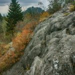 Rock Outcrop beside Little Sam Trail