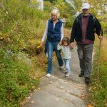 Family Hike under the Linn Cove Viaduct