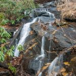 Upper Waterfall beside Barnett Branch Trail