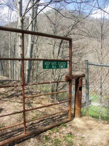 Rough Creek Watershed Gate