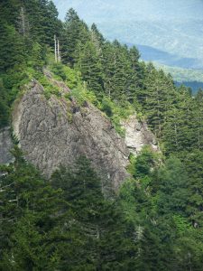 Steep Slopes on Silvermine Bald