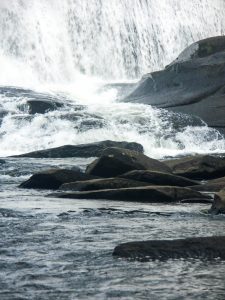 High Falls Base Closeup