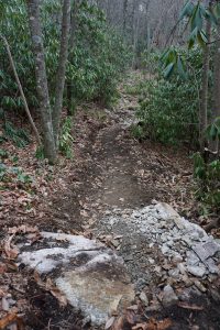 Crushed Rocks to Build Wildcat Rock Trail