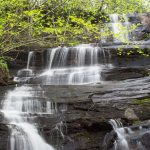 Waterfall Beside the Barnett Branch Trail