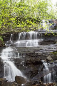 Waterfall Beside the Barnett Branch Trail