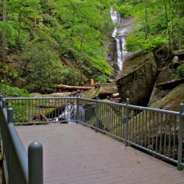 Observation Deck Added at Toms Creek Falls