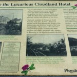 Cloudland Hotel Interpretive Sign