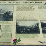 Cloudland Hotel Interpretive Sign