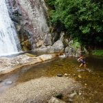 Pools at North Harper Creek Falls