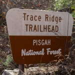 Trace Ridge Trailhead Sign