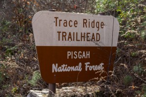 Trace Ridge Trailhead Sign