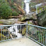 Observation Deck at Toms Creek Falls