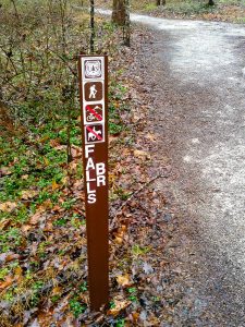 Falls Branch Trail Sign