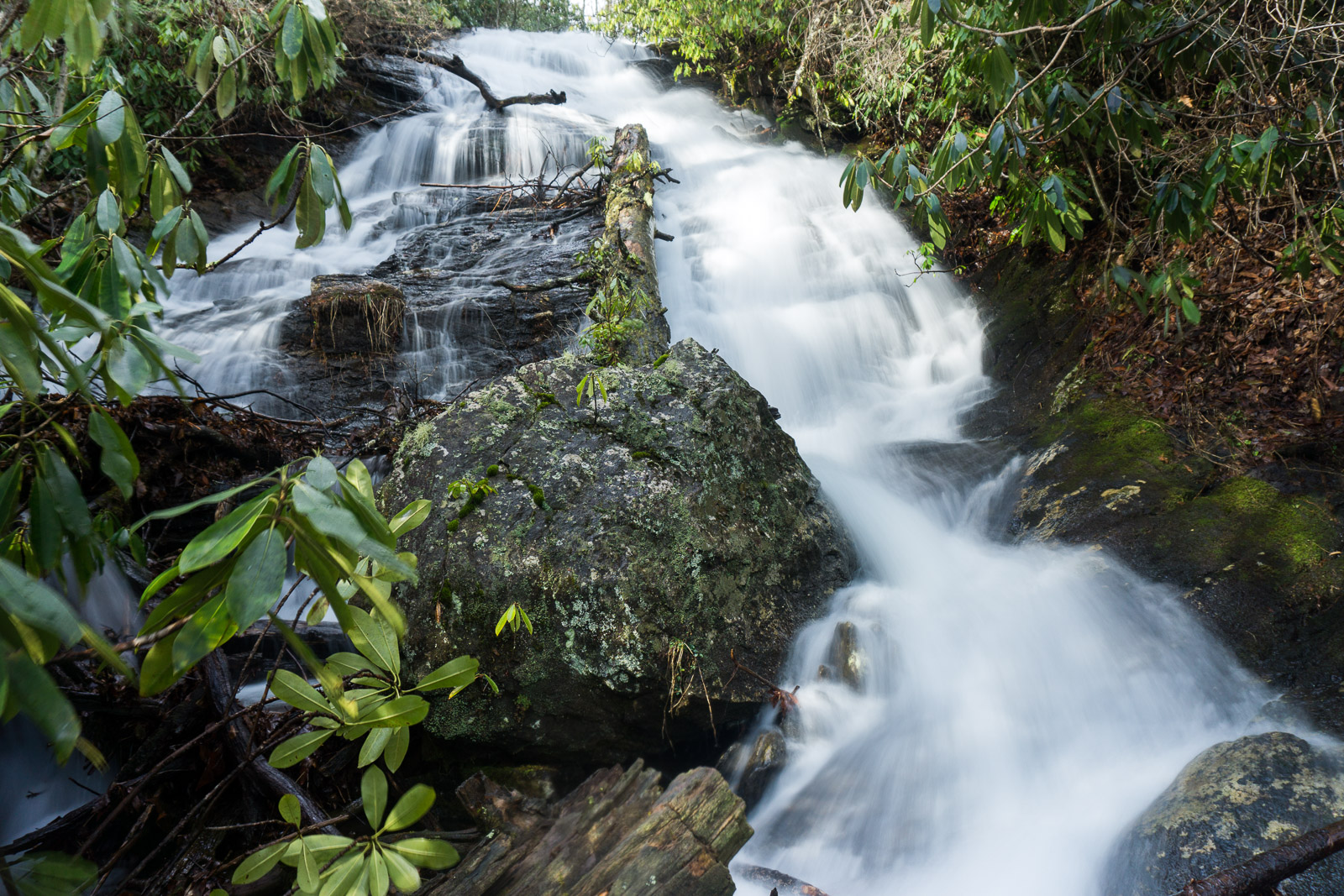Upper Section of Waterfall on Tributary of Thompson Creek