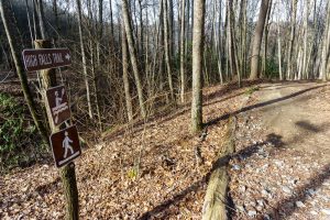 Start of the High Falls Trail