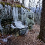 Icicles on Bearwallow