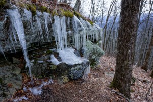 Icicles on Bearwallow