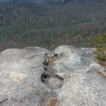 Erosion Potholes on Slate Rock