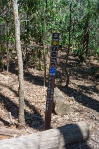 Sign at the Top of the Pilot Cove Loop Trail