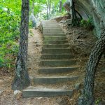 Steep Steps on the Stone Mountain Loop