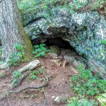 Small Cave Beside the Trail