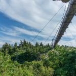 Swinging Bridge from Underneath