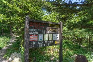 Grandfather Extension and Black Rock Trail Signs