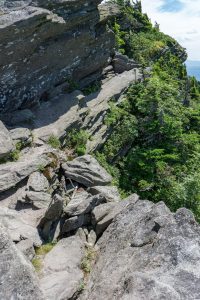 Narrow Ledge on the Grandfather Trail