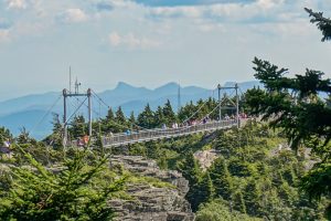 Swinging Bridge from the Grandfather Trail