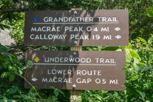 Grandfather Trail Sign