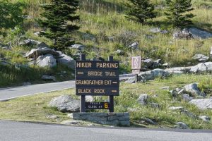 Hiker Parking Sign