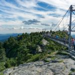 Swinging Bridge and Linville Peak